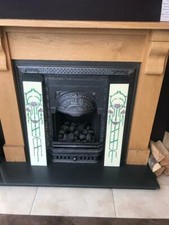 glazed tiles for cast fire