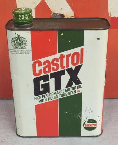 Vintage french castrol gtx - vintage,