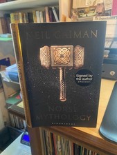 Neil Gaiman: Norse Mythology 2017 Very Good History Legends Folklore SIGNED HB