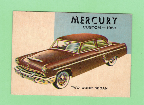 1954 topps world wheels - 1954,