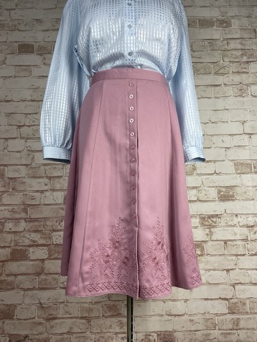 Rosy purple embroidered - rosy,