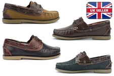 Mens Leather Moccasin Shoes
