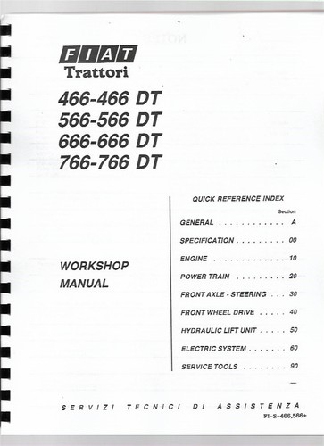 Fiat hesston 466 566 - 466, 766
