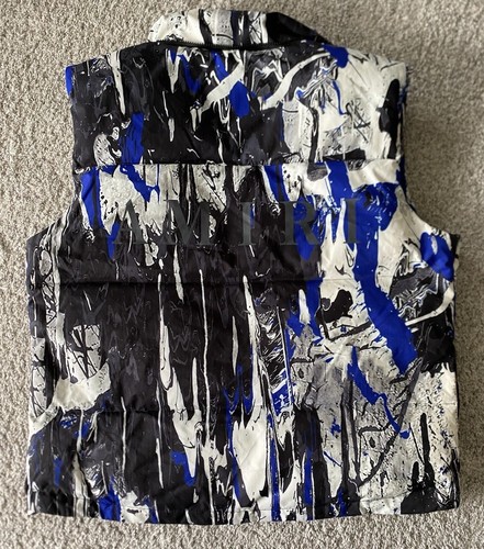Amiri paint splatter - vest, grey
