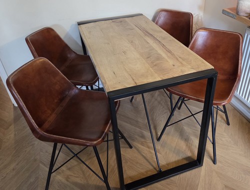 Dining table set mango - table, wood