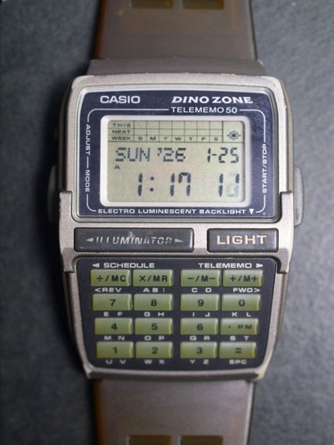 Casio data bank digital dino - casio,