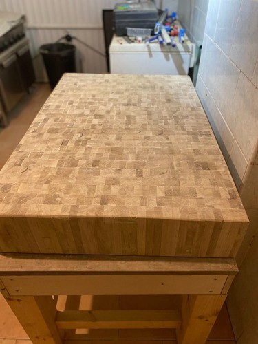 Oak butchers block - oak,