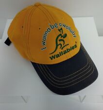 Wallabies I want to be a Wallaby kids Cap sunhat Australian Rugby Cooper sports