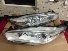 FORD FIESTA DRL LED HEADLIGHTS HEADLAMPS ST FACELIFT MK 7.5 2013-2017 