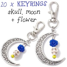 20 x Skull Moon Halloween