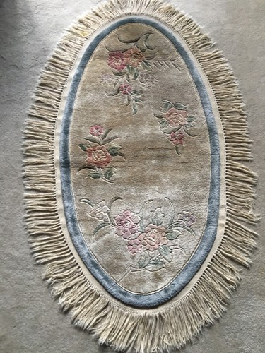Chinese silk rugs used a - rugs,