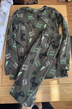 M&S Boys Pyjamas “game over” Age 13-14 Years