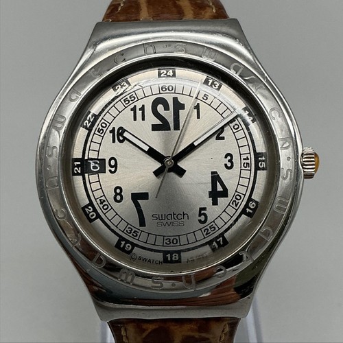 Vintage swatch irony - vintage, backward