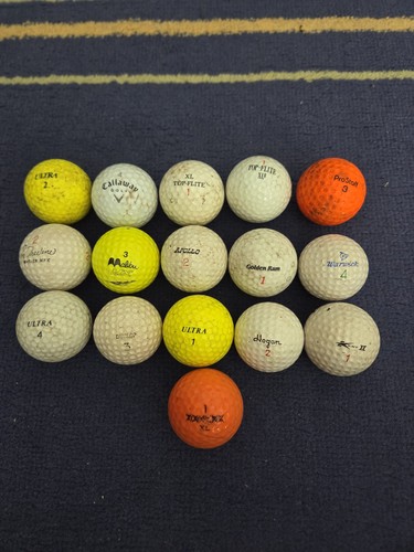 Golf balls assortment various - balls,