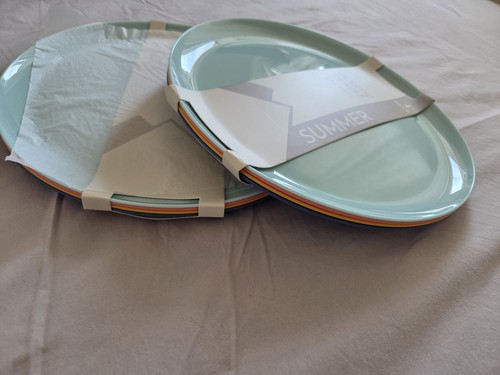 Set matt picnic plates - matt,