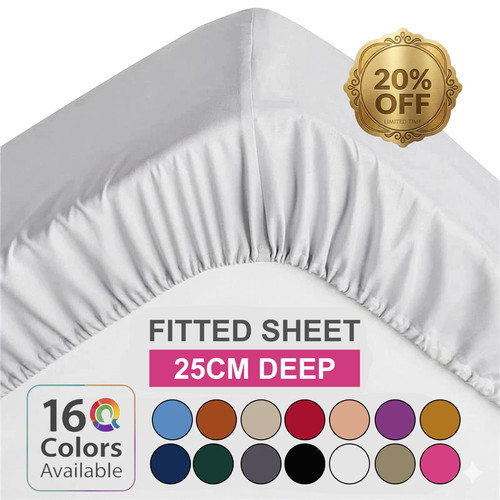Extra deep fitted - 25, cm