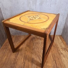 Vintage Tile Top Square Side
