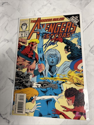 Avengers west coast - #96, signed