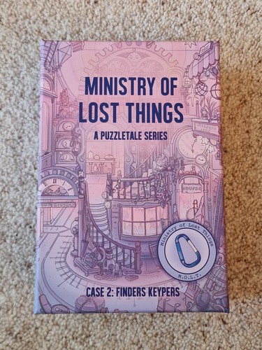 Ministry lost things case - -,