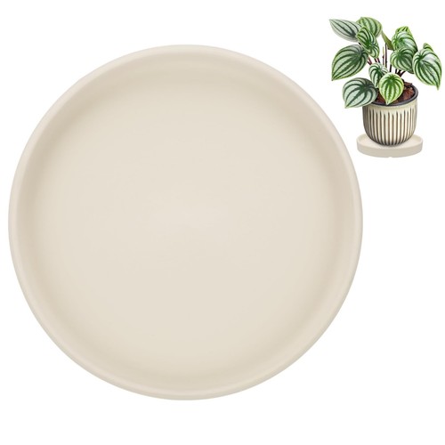 Ceramic plant saucer 15cm - ceramic,