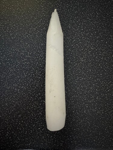 Candle white 2cm - 13,
