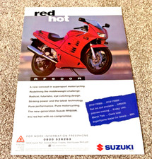 SUZUKI RF600R RF600 - FRAMEABLE ORIGINAL CLASSIC BIKE MOTORBIKE ADVERT