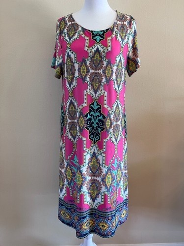 Vtg frances brewster silk pink - vtg,