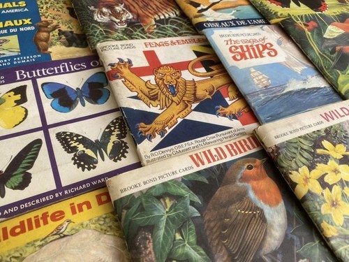 Vintage collector card albums - vintage,