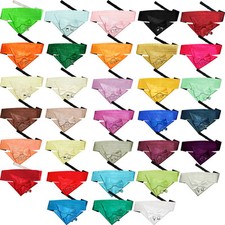 Mens Bow Tie Cummerbund