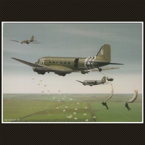 Dakota paratroop drop - c-47,
