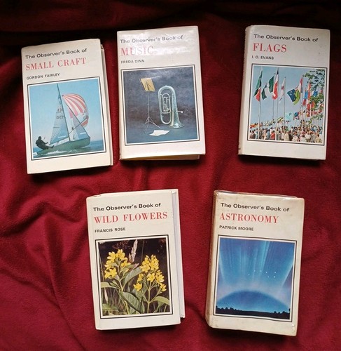 Observer books qty 5 - qty, of