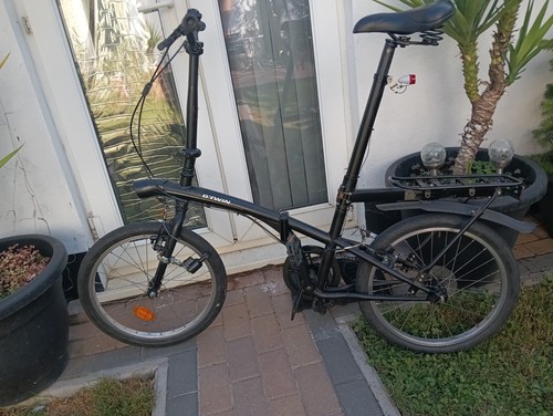 Folding bike twin - folding, b-twin
