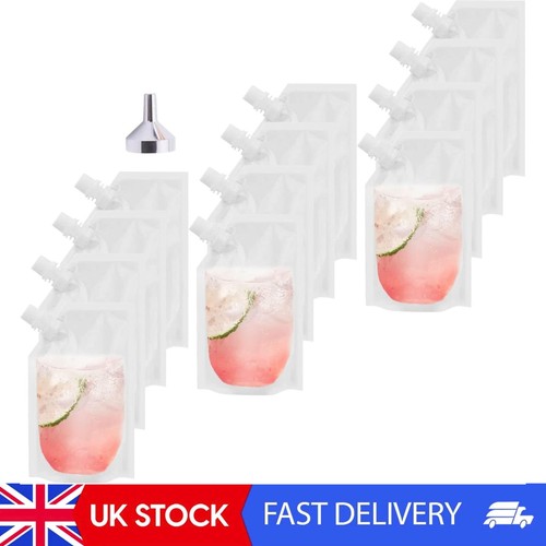 Clear plastic drink - 12,