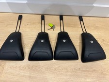 Genuine Volvo V40 Lockable End Cover Plates w/ keys 2012-ON for roof rack/bars