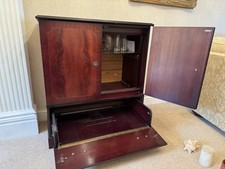 Mahogany Solid Wood TV Cabinet