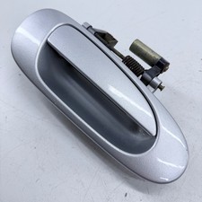 HONDA CIVIC MK7 DOOR HANDLE SATIN SILVER 5DR OSR RH DRIVER REAR RIGHT 03-05