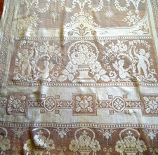 Antique 19c curtain panel