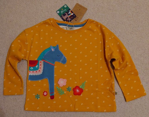 Frugi girls bethany boxy - frugi, top
