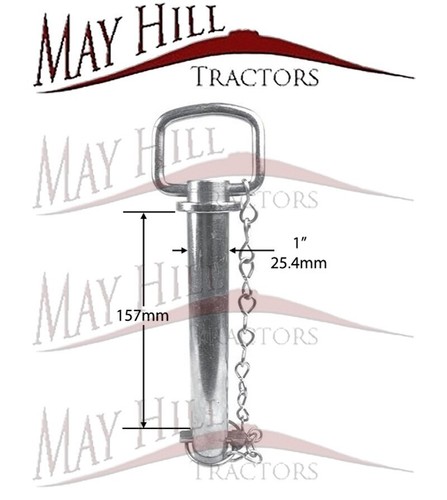 Tractor drawbar towing hitch - towing,