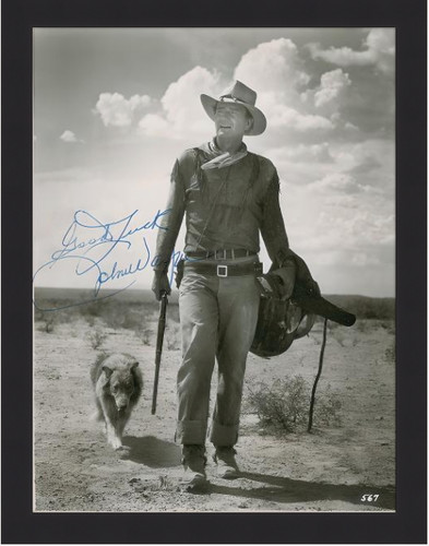 John wayne autographed signed - autographed,