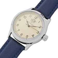 AILAGER R.A.F. WW2 Style Pilots Service Watch ' The Airman ' Pilots Watch