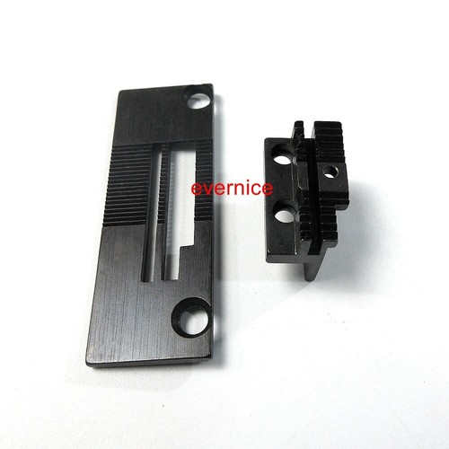 Double row needle - row, plate