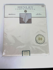 Henley Cream Tablecloth 60x84