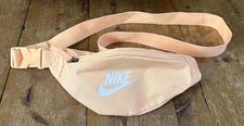 Nike Mini Heritage Cross Body Bum Bag - Peach Excellent Condition