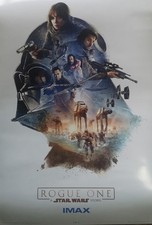 Rogue One Star Wars Original IMAX Cinema Poster A3 1/3 Exclusive Mint Collectors