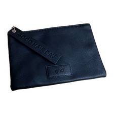 GHD ghd - Good Hair Day -Black Zip Pouch Bag- Approx 7.5" x 5.5"