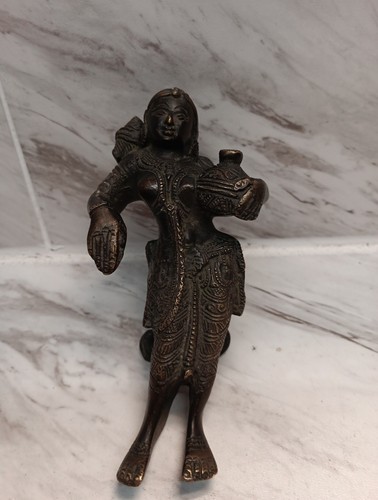 Antique indian bronze statue - indian,