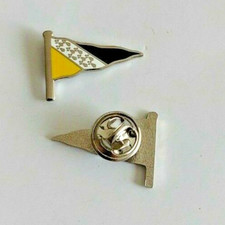 Norfolk County Flag, Sailing Enamel Pin Badge NEW Norfolk Boating, Norfolk Broad