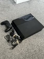 PlayStation 4 With Wireless Controller And All Cables Included