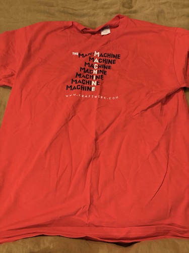 Kraftwerk red tshirt - red,